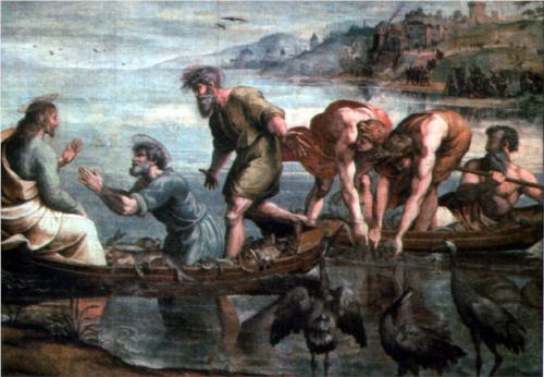 Miraculous Draught of Fishes - Raffaello Raphael Sanzio