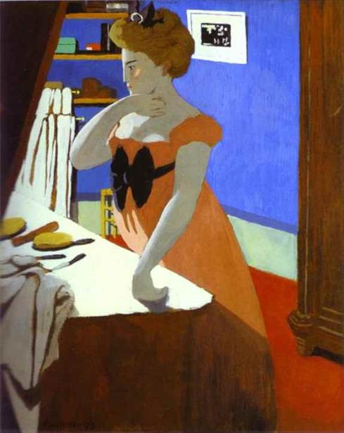 Misia at Her Dressing Table - Felix Vallotton