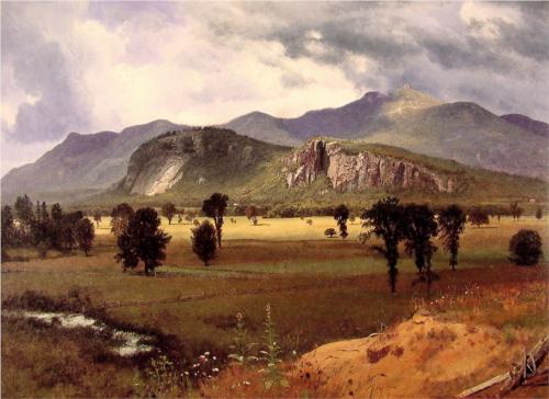 Moat Mountain Intervale, New Hampshire - Albert Bierstadt