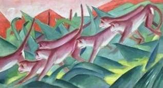 Monkey Frieze - Franz Marc