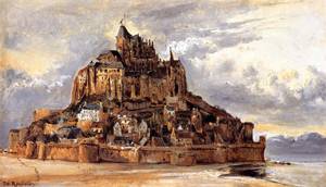 Mont Saint Michel - Theodore Rousseau