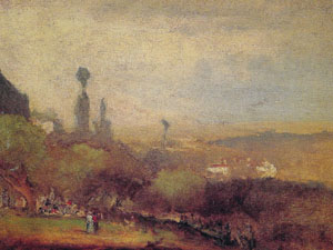 Monte Lucia Perugia - George Inness