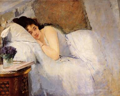 Morning Awakening - Eva Gonzales