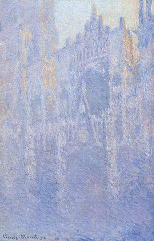 Morning Effect, Rouen Cathedral - Claude Monet