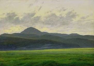Mountainous Landscape - Caspar David Friedrich