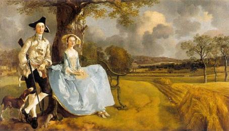 Mr. & Mrs. Andrews - Thomas Gainsborough