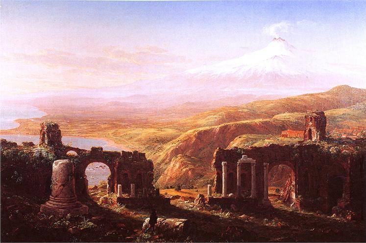 Mt. Etna from Taormina - Thomas Cole