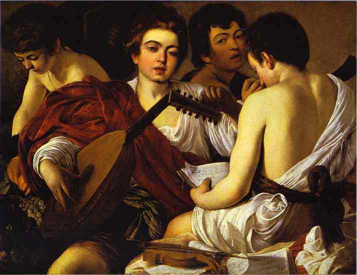 Musicians - Michelangelo Merisi da Caravaggio