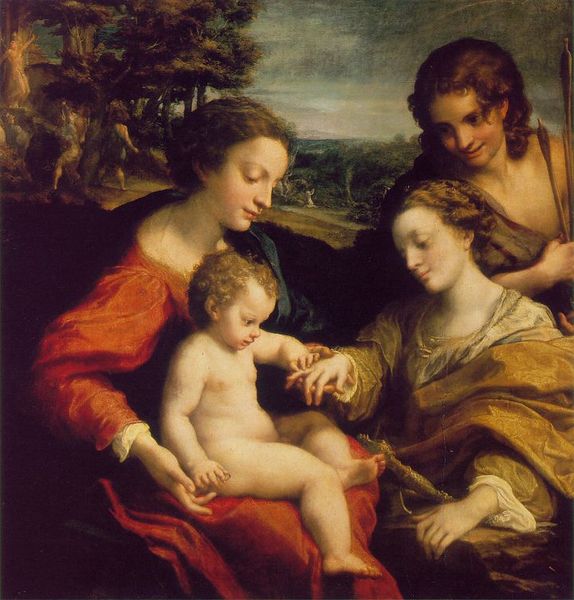 Mystic Marriage of St. Catherine - Correggio