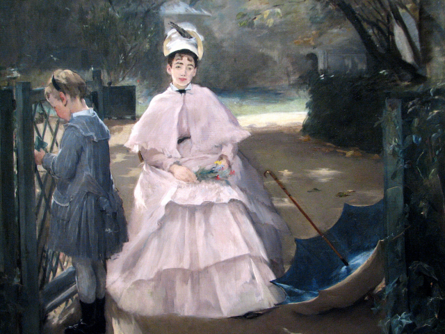 Nanny and Child - Eva Gonzales