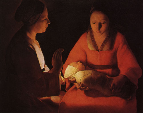 The Newborn Christ - Georges de La Tour