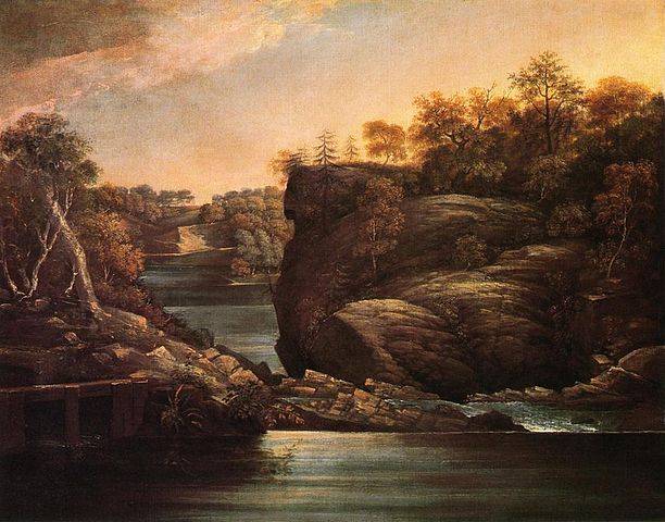 Norwich Falls - John Trumbull