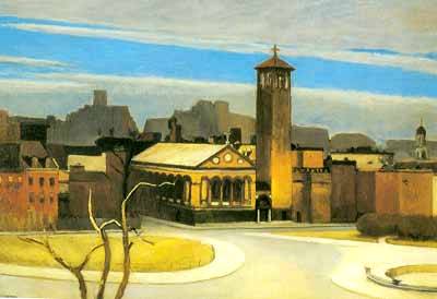 November, Washington Square - Edward Hopper
