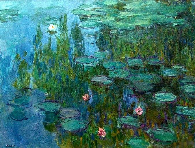 Nympheas 1915 II - Claude Monet