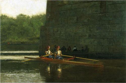 Oarsmen (Schreiber Brothers) - Thomas Eakins