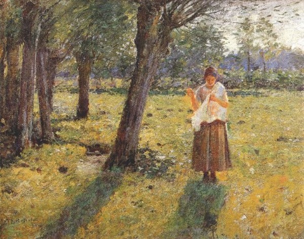 October Sunlight - Theodore Robinson