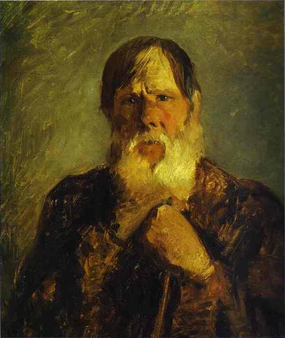 Old Peasant - Nikolay Gay