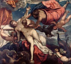 Origin of the Milky Way - Jacopo Robusti Comin Tintoretto