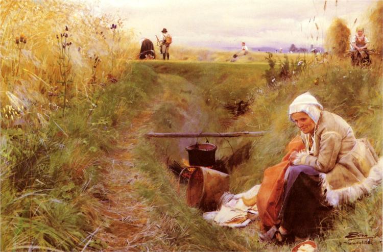 Our Daily Bread - Anders Zorn