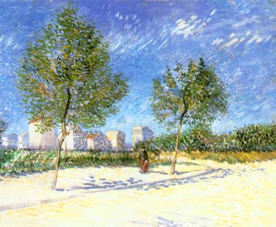 Outskirts of Paris - Vincent van Gogh