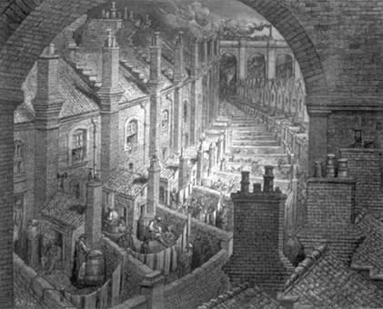 Over London by Rail - Gustave Dore