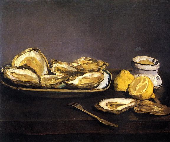 Oysters - Edouard Manet