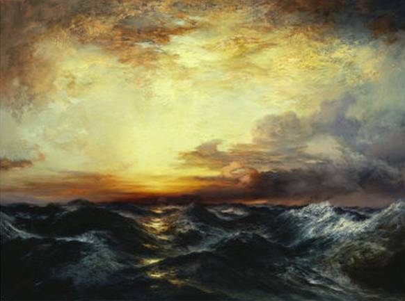 Pacific Sunset - Thomas Moran