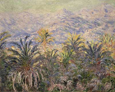 Palm Trees at Bordighera - Claude Monet