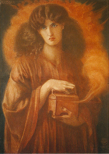 Pandora - Dante Gabriel Rossetti