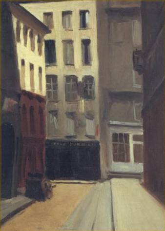 Paris Street - Edward Hopper