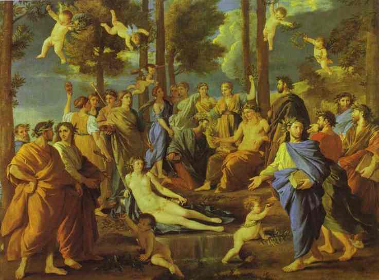 Parnasus - Nicolas Poussin