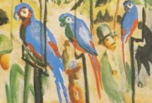 Parrots - August Macke