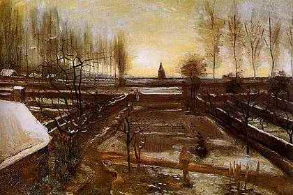 Parsonage Garden at Nuenen - Vincent van Gogh