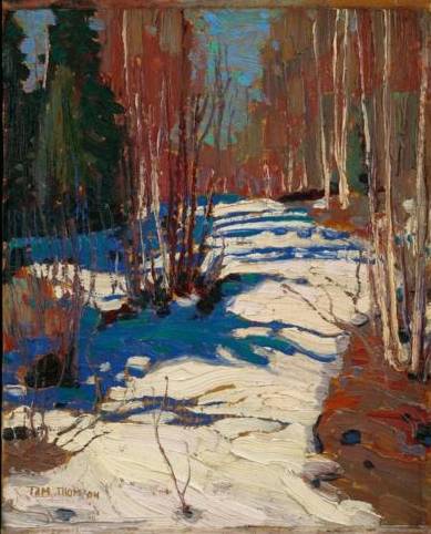 Path Behind Mowat Lodge - Tom Thomson