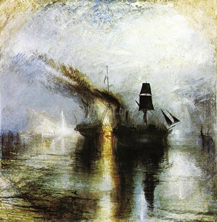 Peace: Burial at Sea - Joseph Mallord William Turner 