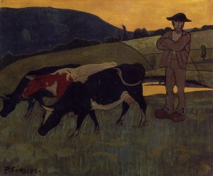 Peasant with Three Cows - Paul Serusier