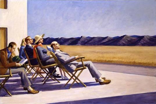 People in the Sun - Edward Hopper