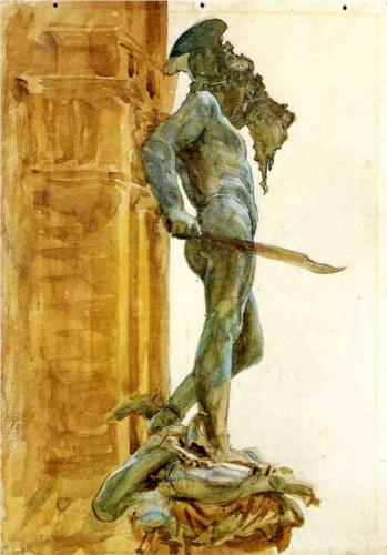 Perseus, Florence - John Singer Sargent