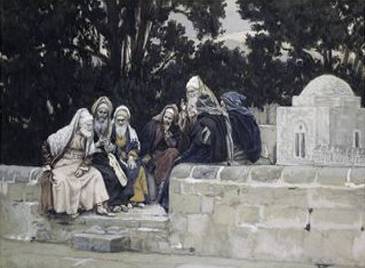 Pharisees and Herodians Take Counsel Against Jesus - James Tissot