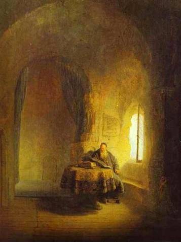 Philosopher Reading - Rembrandt van Rijn