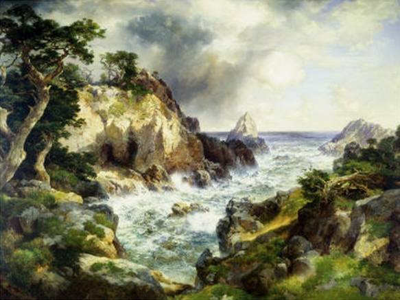 Point Lobos Monterey California - Thomas Moran