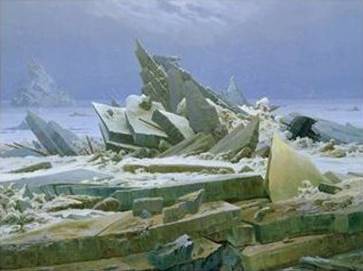 Polar Sea - Caspar David Friedrich