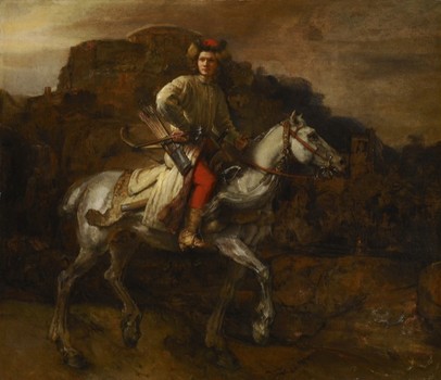 Polish Rider - Rembrandt van Rijn