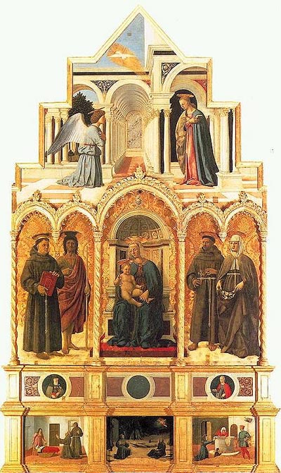 Polyptych of Perugia - Piero della Francesca