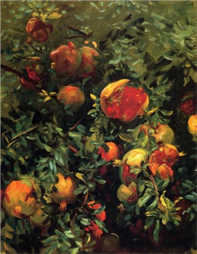 Pomegranates, Majorca - John Singer Sargent