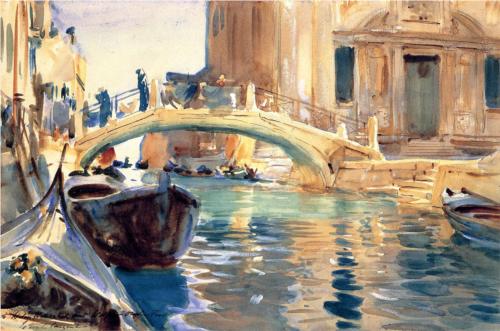 Ponte San Giuseppe di Castello, Venice - John Singer Sargent