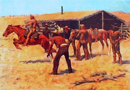 Pony Express - Frederic Remington