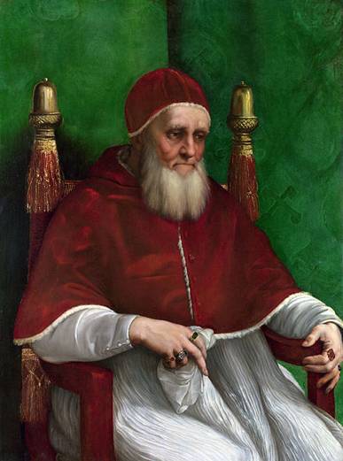 Pope Julius II - Raffaello Raphael Sanzio