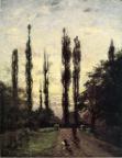 Poplars in the Evening - Theodore Clement Steele