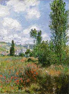 Poppy Fields at Saint Martin Isle - Claude Monet